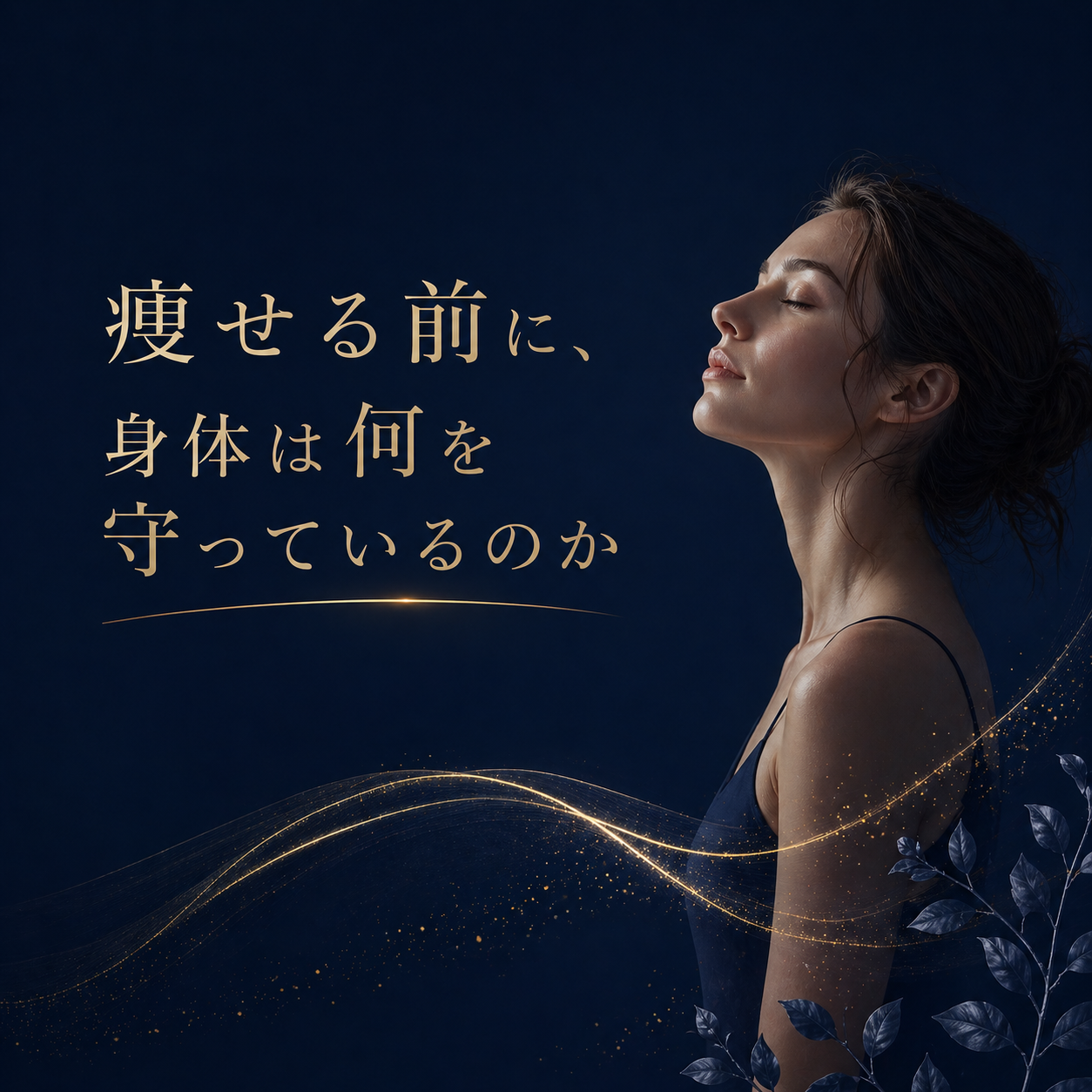 「痩せる前に、身体は何を守っているのか」